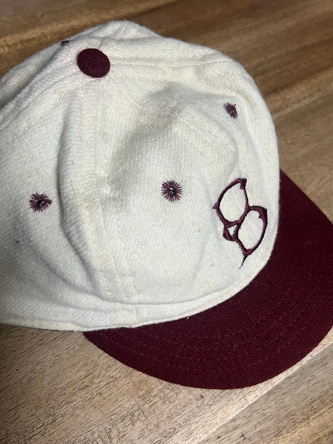 타임원클로딩 엣라스트엔코 엣라코 부처프로덕트 자수캡 71/4사이즈 상품이미지4