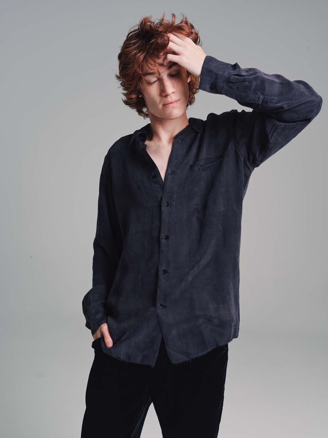 4) 가브리엘라 콜 가먼츠 더블 큐프로 셔츠 상품이미지7