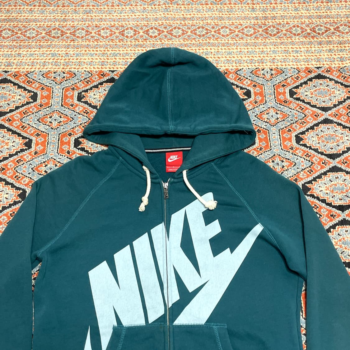 나이키 딥그린 스펠로고 후드집업 여성L 상품이미지2