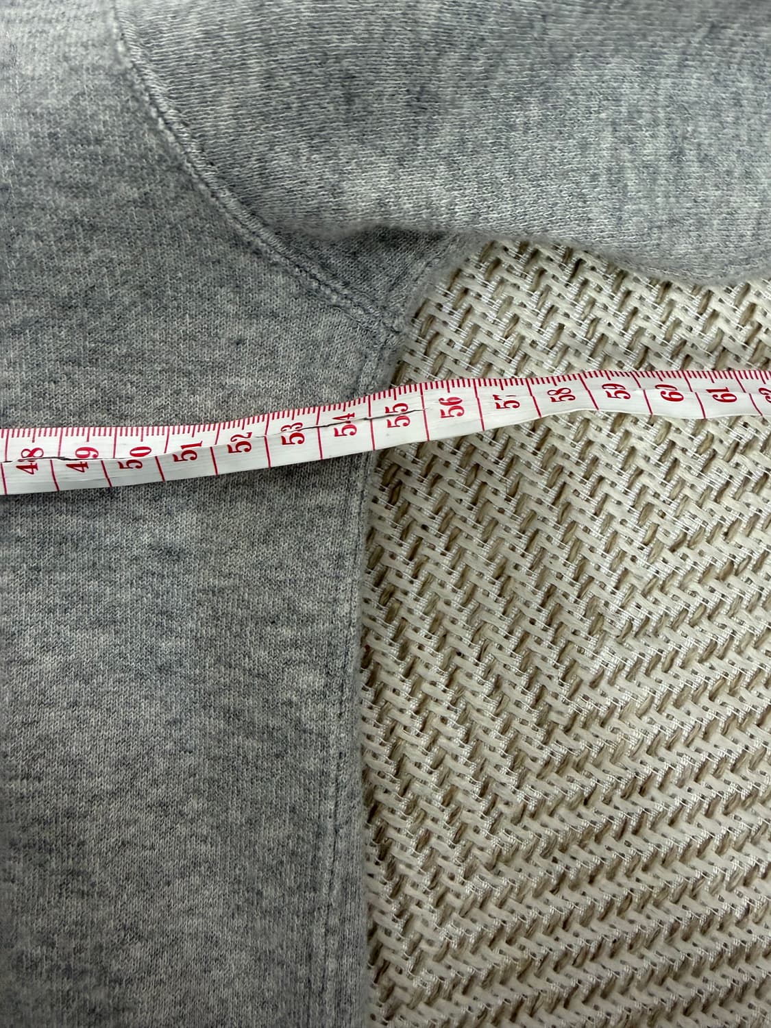 정품) 꼼데가르송 22ss 그레이 하트 후드티 M 상품이미지9