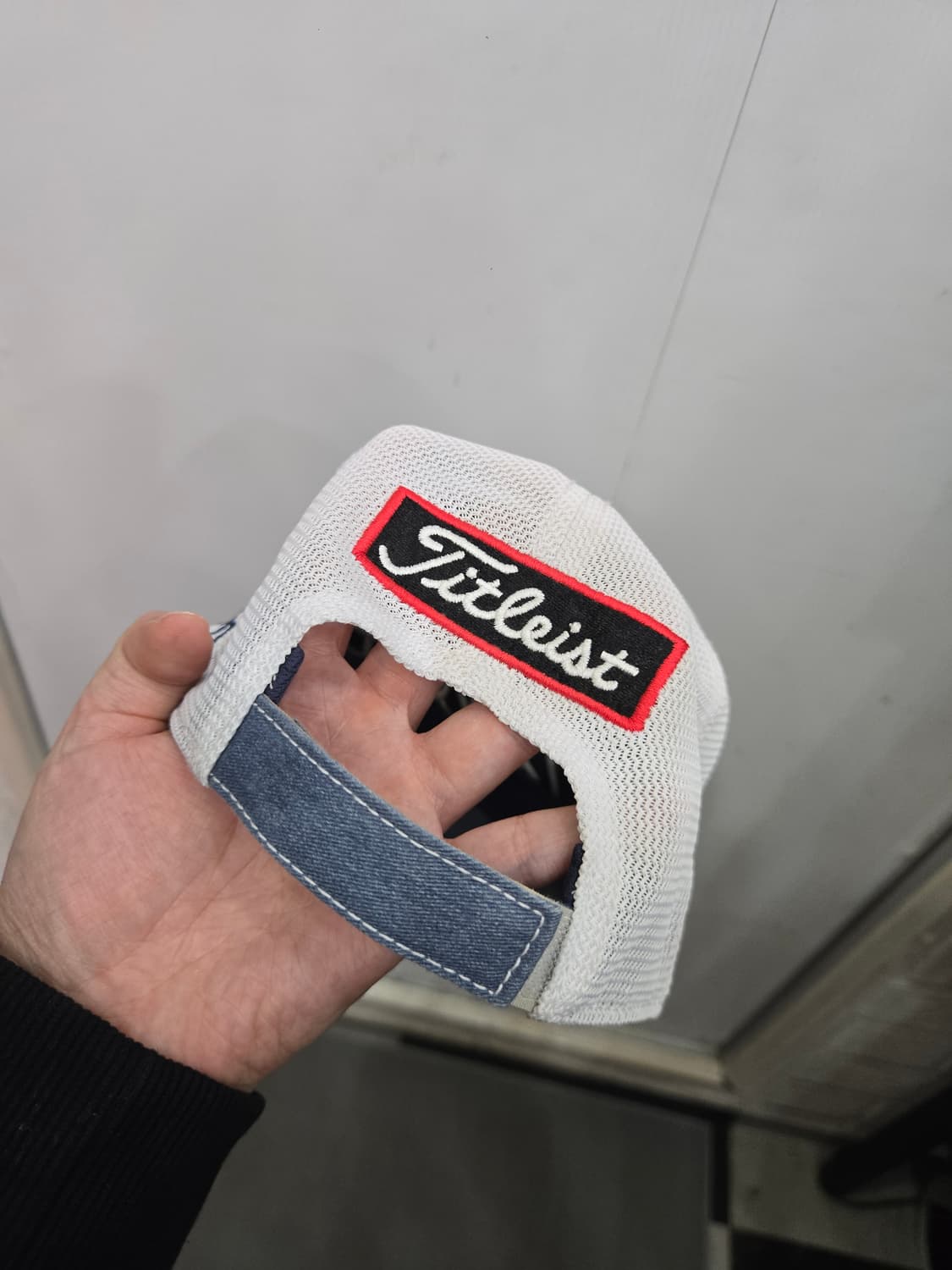 FREE사이즈 )) Titleist 타이틀리스트 청 & 메쉬 볼캡 모자 상품이미지3