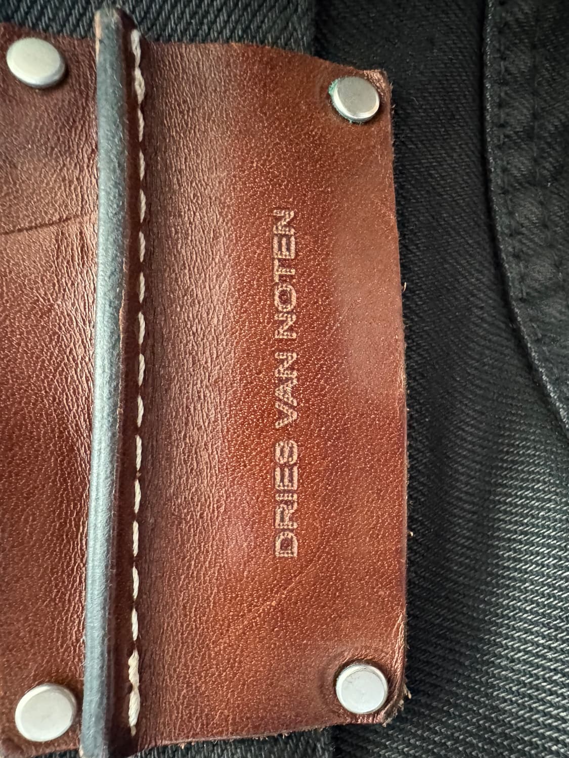 드리스반노튼 데님 코팅진 29 상품이미지6