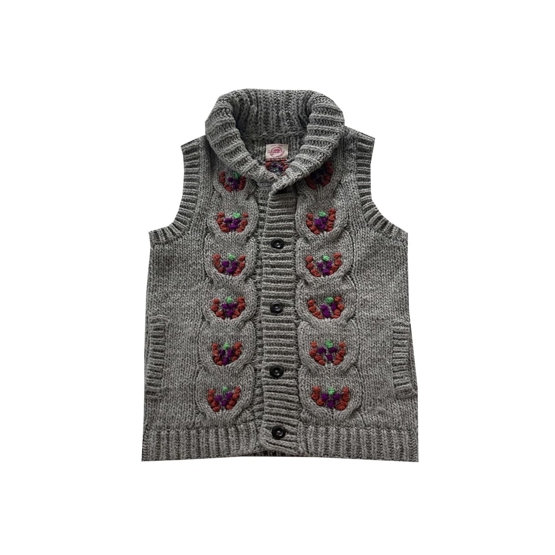 🍇 Grapes Vest Zip-Up Knit 상품이미지2