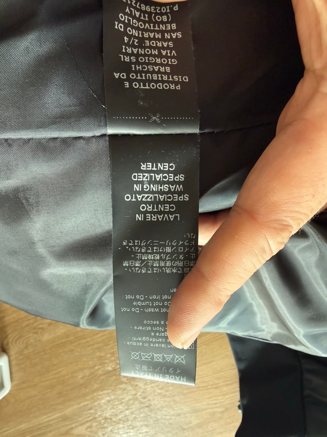 조르지오 브라토 가죽패딩(54) 상품이미지4