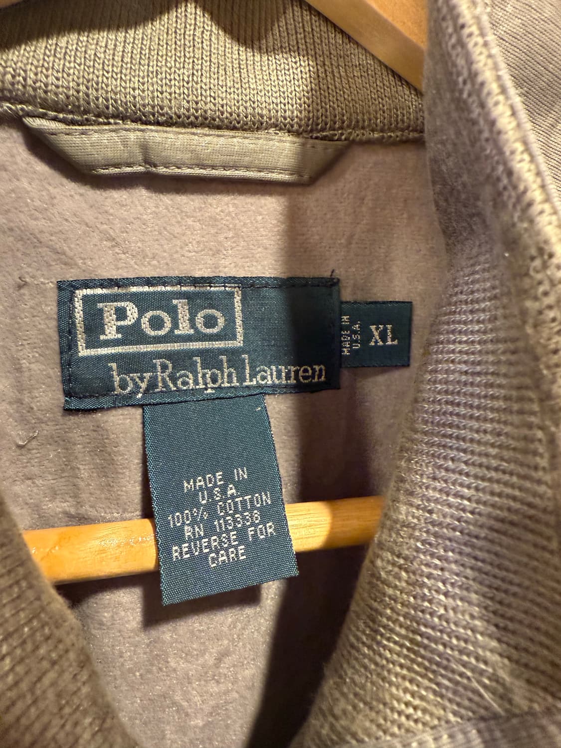 폴로 랄프로렌 블랙포니 웜그레이 블루종 상품이미지2