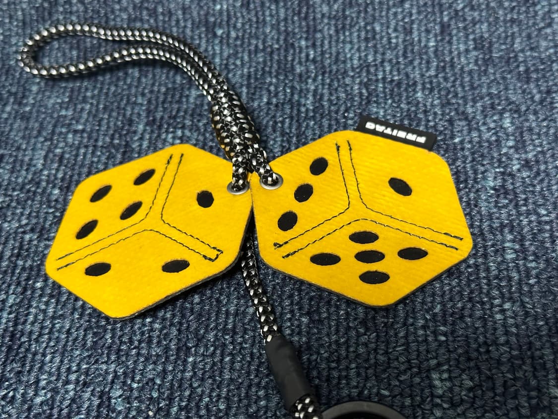 새제품 Freitag 프라이탁 희귀 노검 다이스 키링 판매 상품이미지1