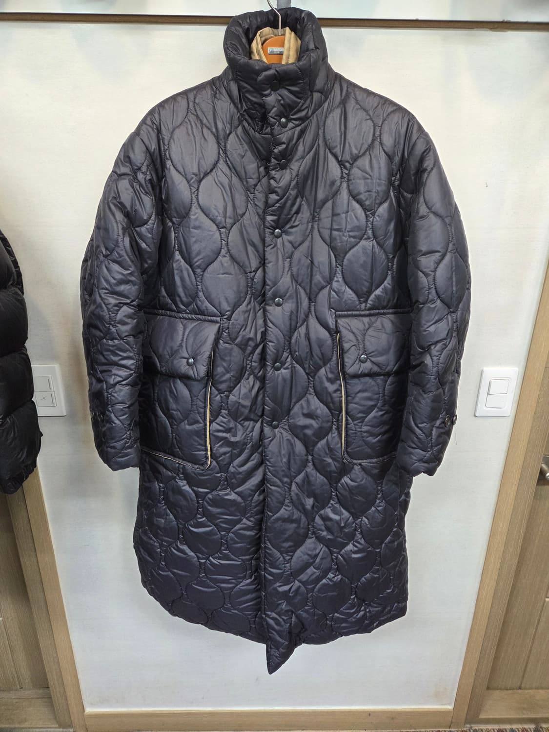 빈티지 리버시블 퀄팅 싱글 코트패딩 L 상품이미지1