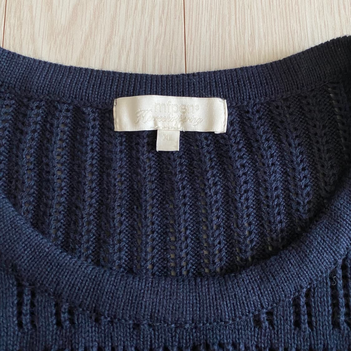 [XL] mfpen 코튼 니트 베스트 상품이미지3