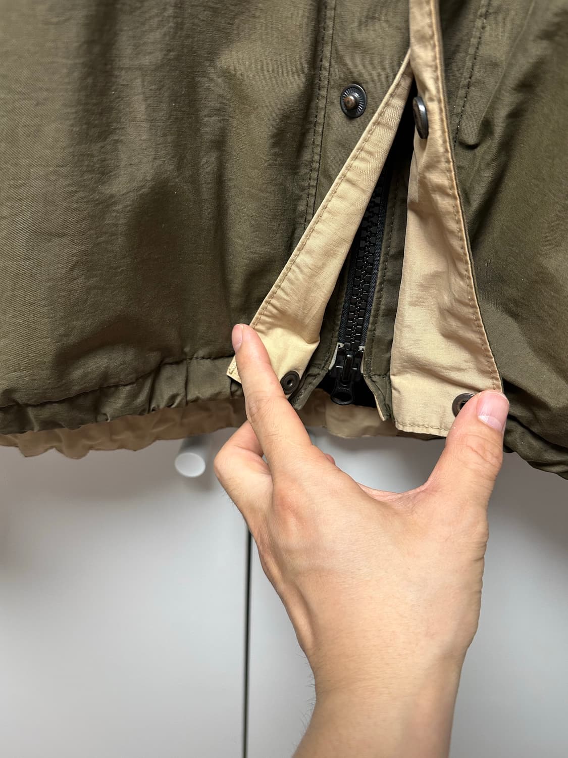 90s 폴로 랄프로렌 플리스 올리브 카키 상품이미지4