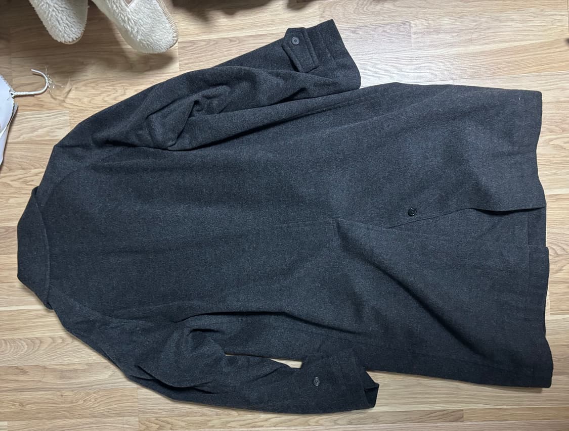 [1] 슬릭앤이지 셜록코트 차콜 상품이미지3