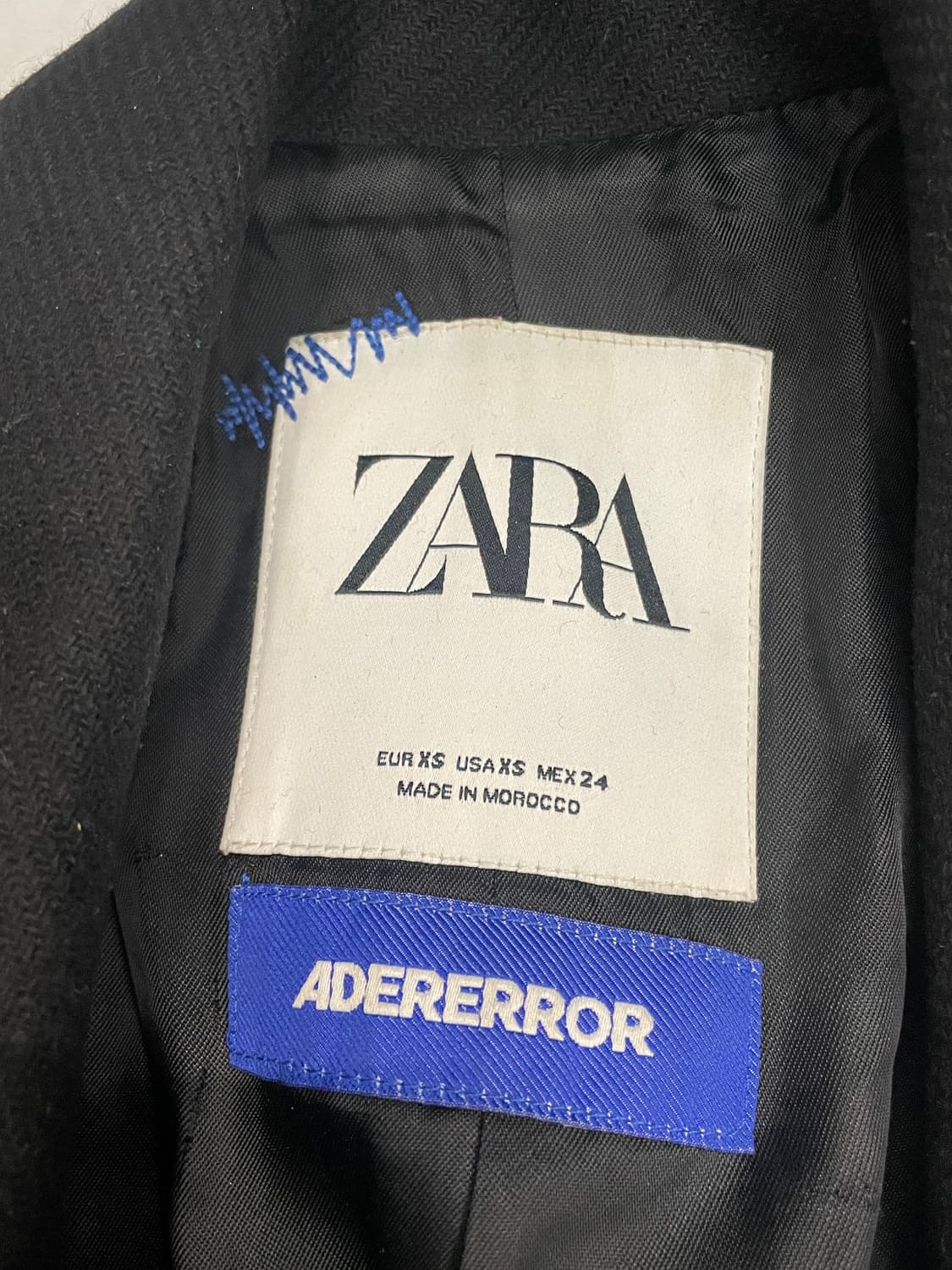 아더에러 코트 자더에러 오버사이즈 코트 자라 아더에러 코트 상품이미지4