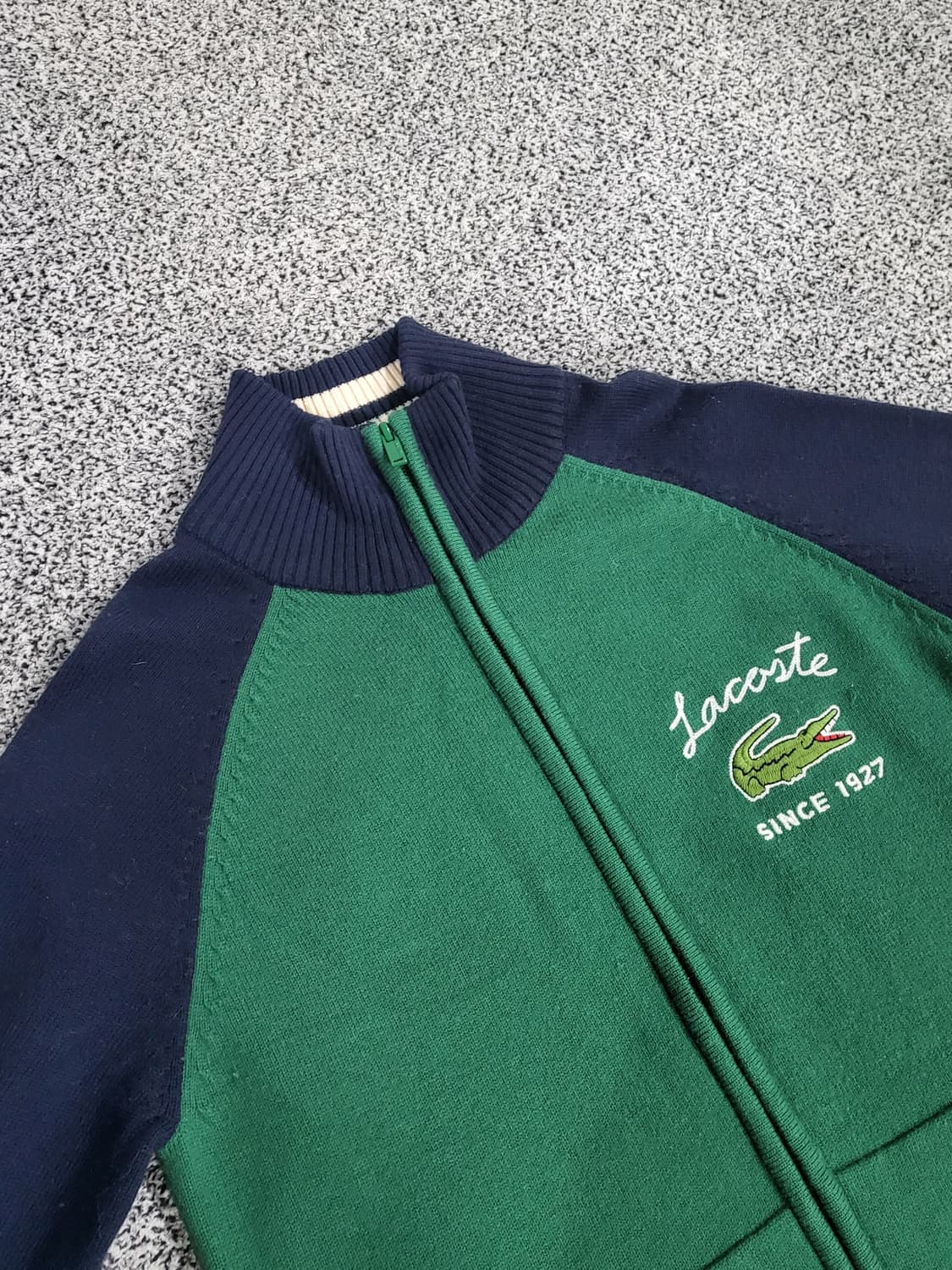 라코스테 니트 집업 상품이미지3