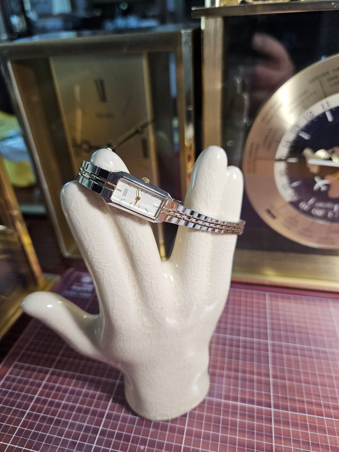 시티즌 CITIZEN 빈티지 여성용 빈티지 팔찌형 쿼츠 손목시계 상품이미지1