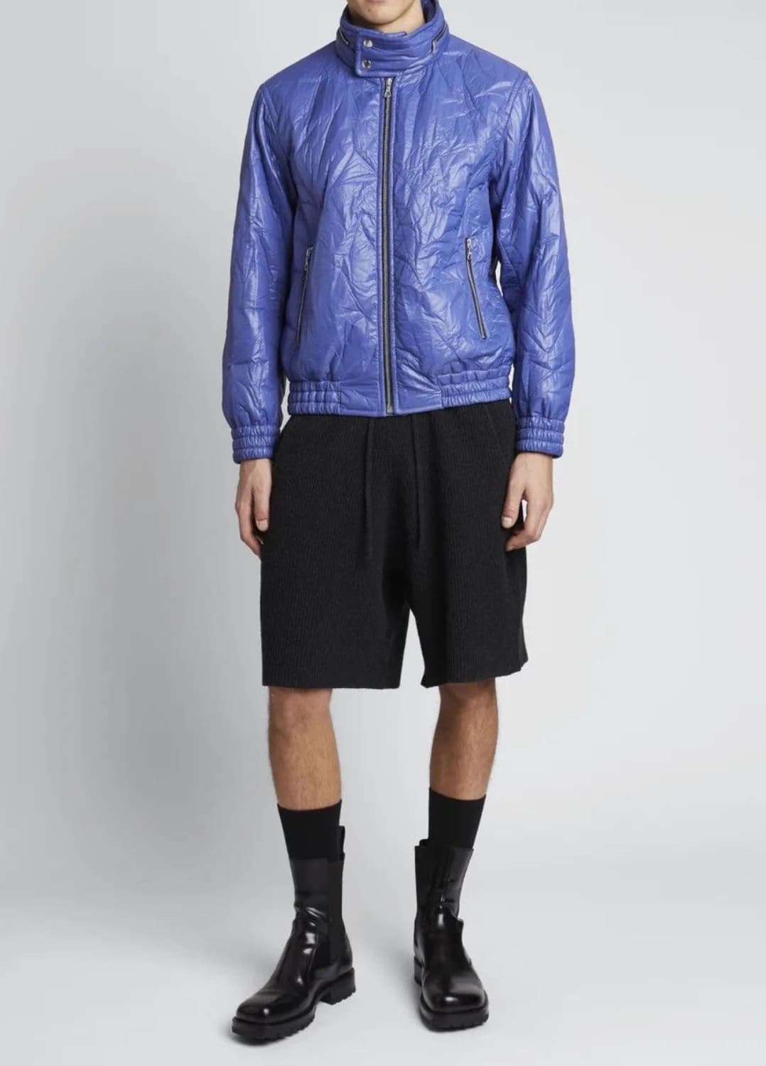 [L] Dries Van Noten - 크링클 퍼널넥 자켓 상품이미지10