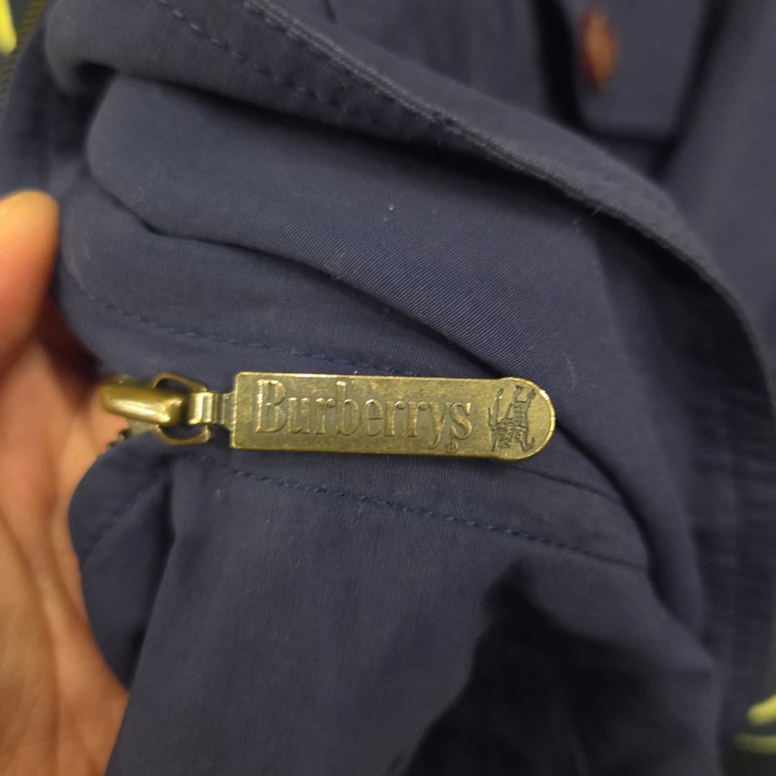 90s 버버리 블루종 스윙탑 자켓 상품이미지4
