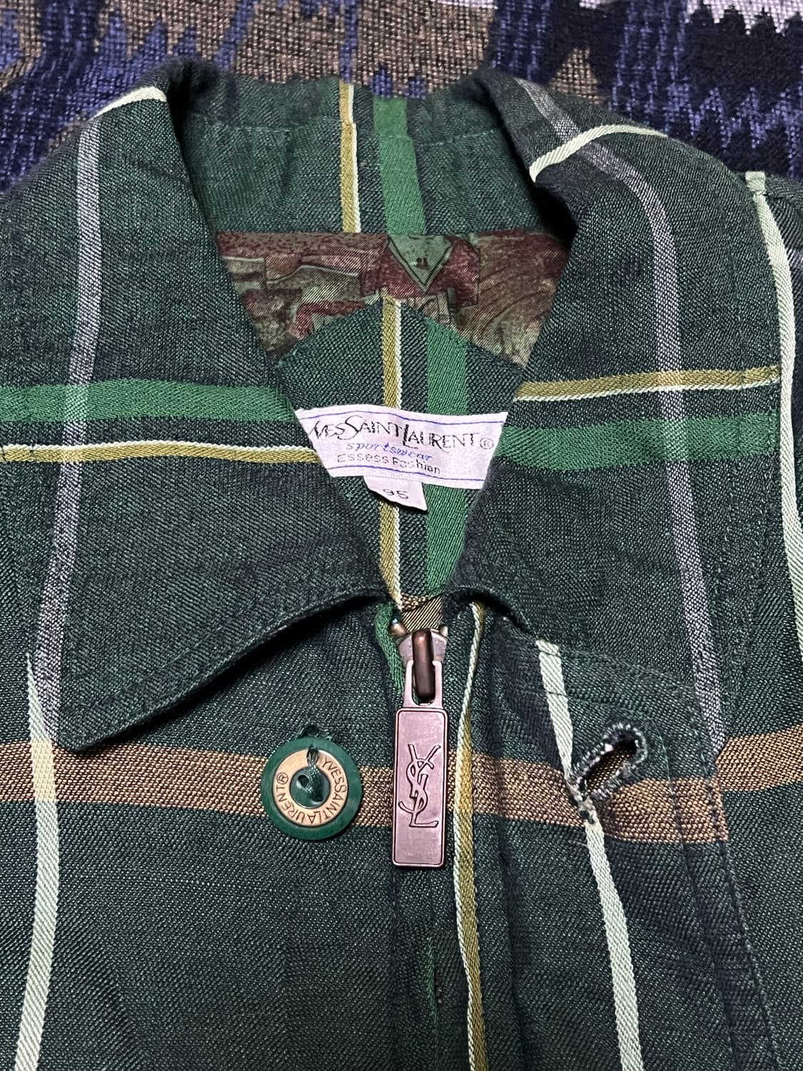 Yves Saint Laurent 90s vintage jacket 상품이미지4