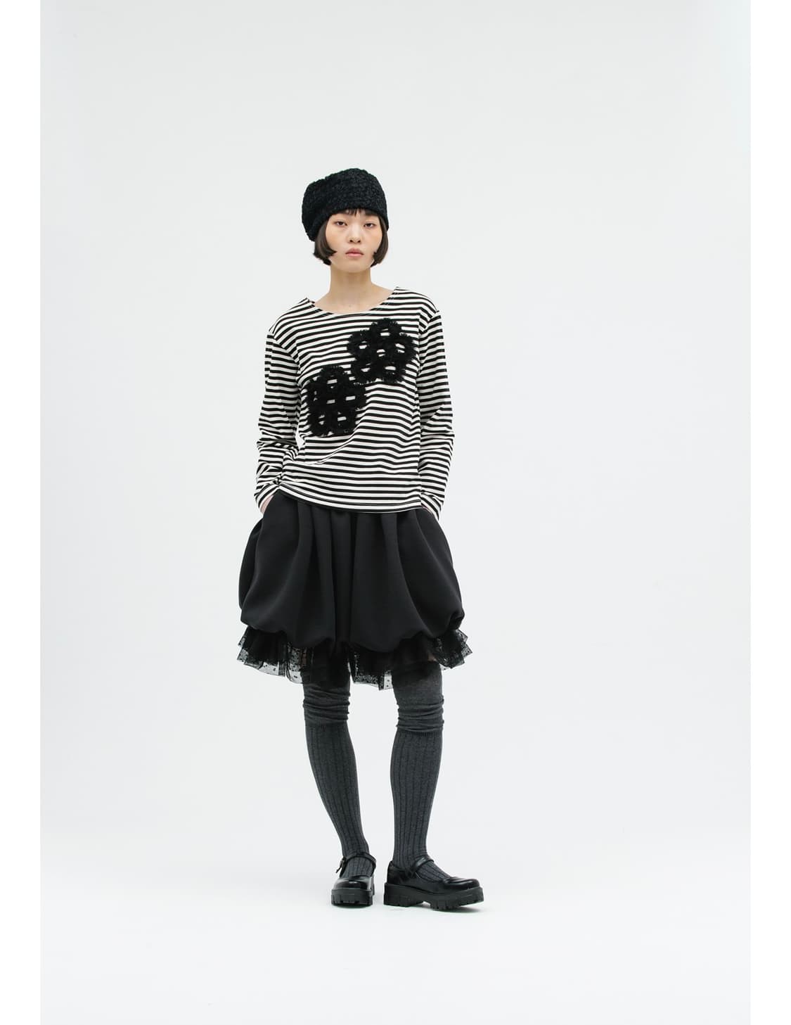 생긴 스튜디오 JERSEY BALLOON SHAH SKIRT 상품이미지9