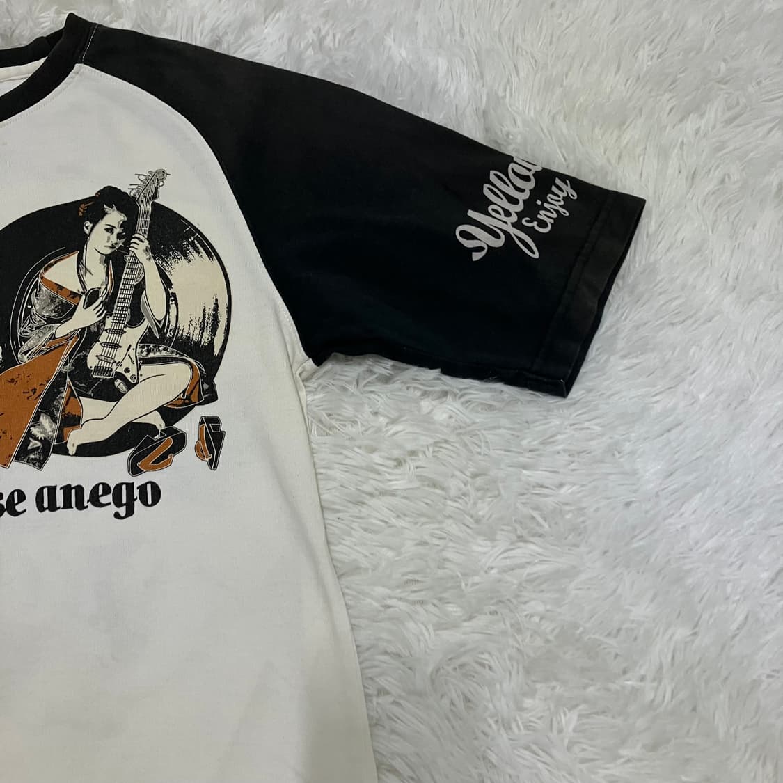 빈티지 로즈 나그랑 스컬 펑키 긴팔 894 y2k 스트릿 모리 갸루 일본 상품이미지6