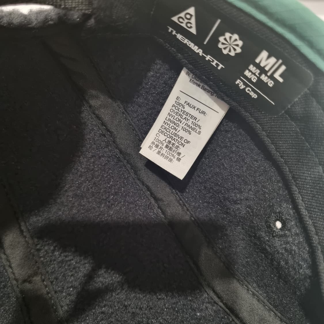 일본 나이키 ACG 써마핏 M/L 플라이 언스트럭처 캡 블랙 바이코스탈 상품이미지7