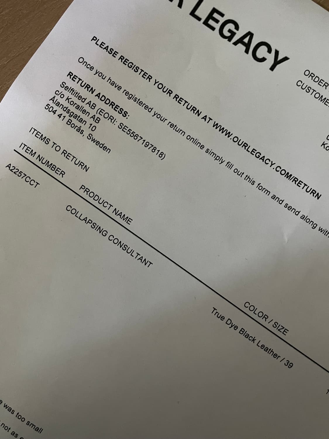 아워레거시 컬랩싱 컨설턴트더비 슈즈 상품이미지6