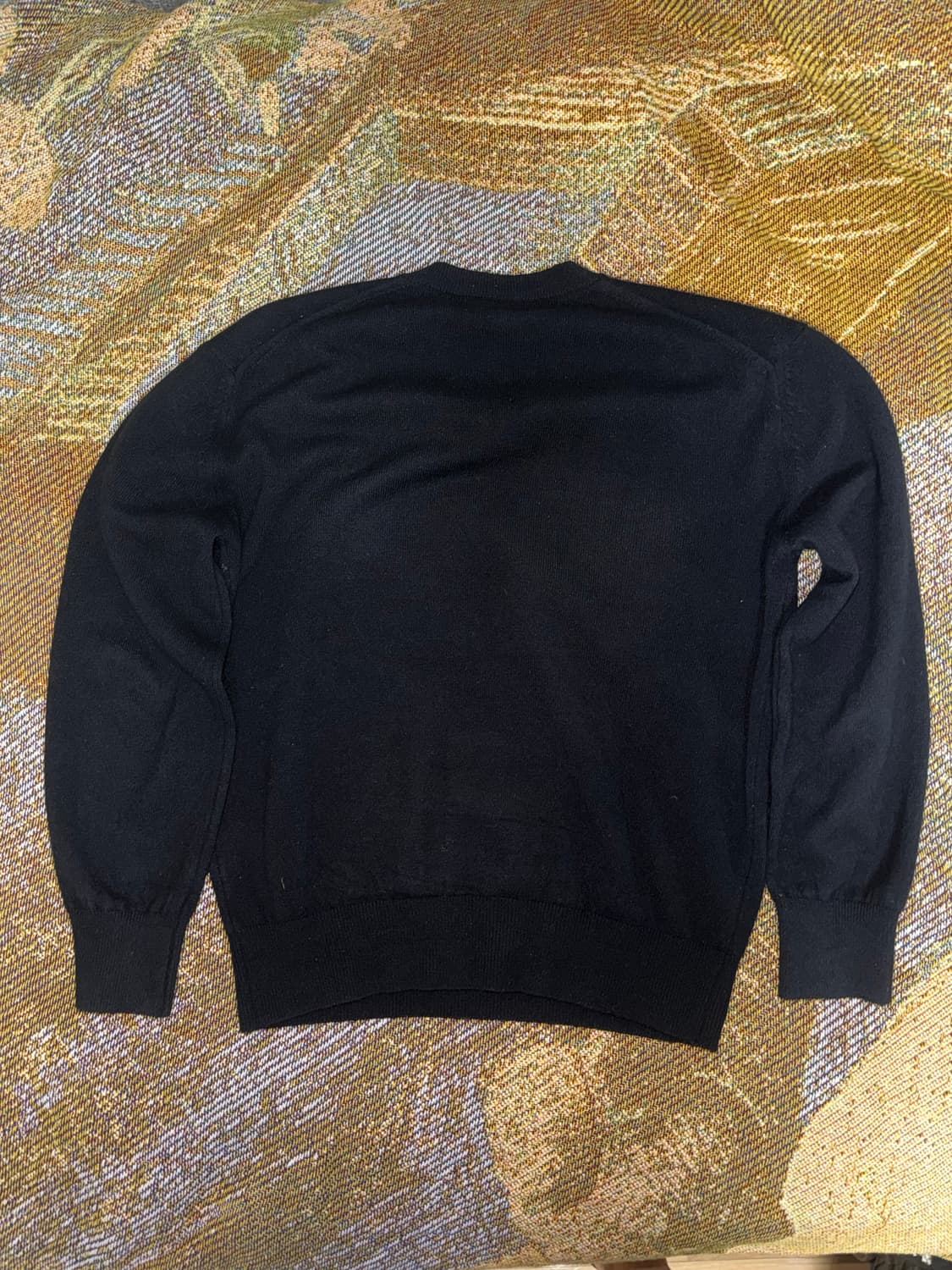 브라운야드 브이넥 니트 블랙 3 상품이미지6