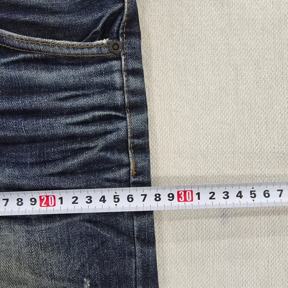 [M] DPSR 빈티지 워싱 데님 팬츠 0127J 상품이미지8