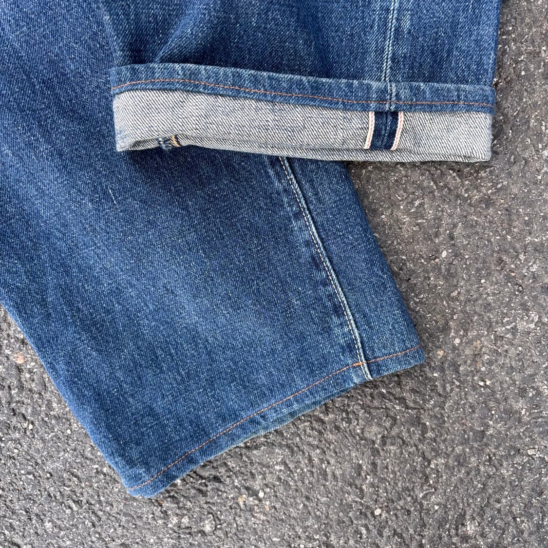 일본 오쉬코쉬 비고쉬 셀비지 데님 팬츠 상품이미지8