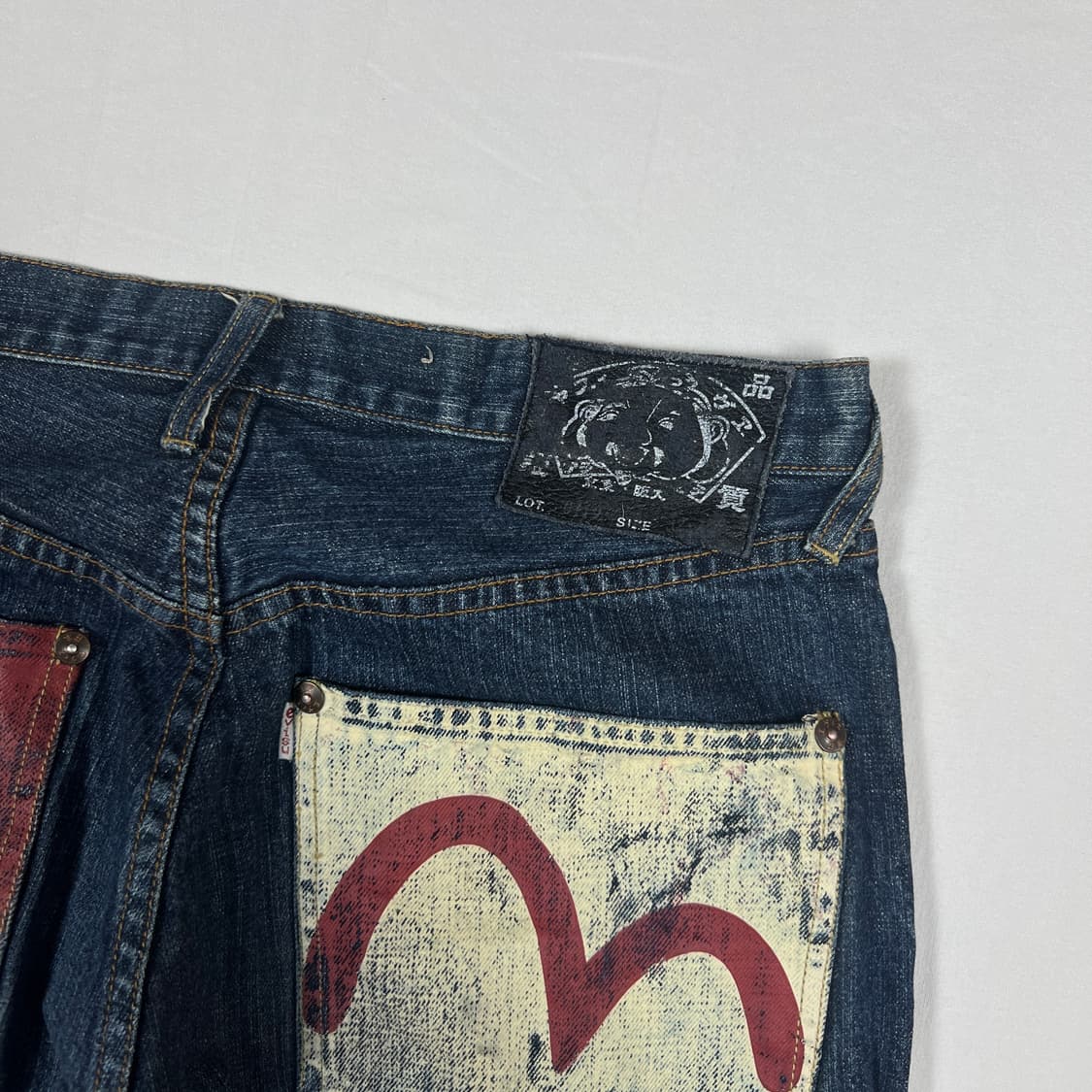 에비수 evisu 멀티컬러 포켓 데님팬츠 청바지 상품이미지8