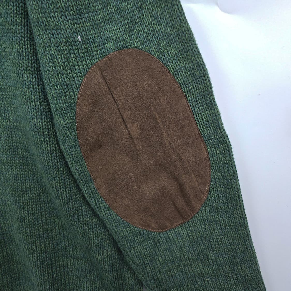 챕스(Chaps) 헨리넥 코튼니트 엘보패치 M 상품이미지6