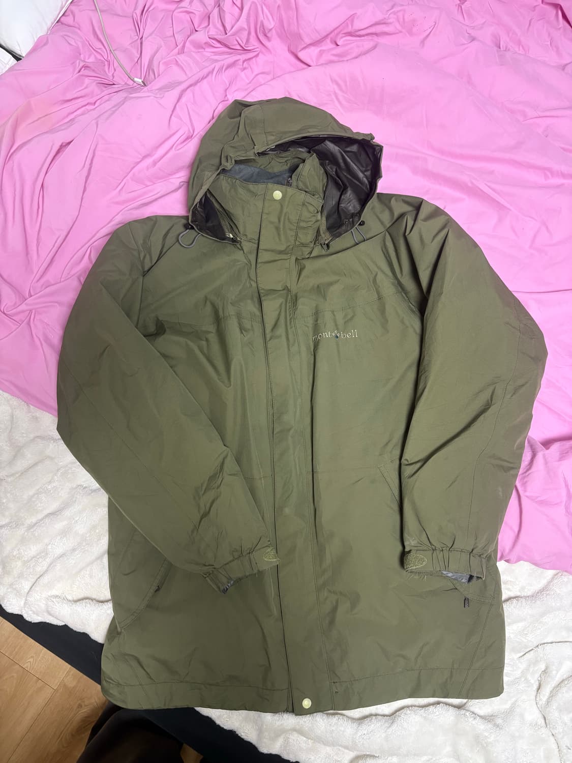 몽벨 베일다운파카 올리브 상품이미지1