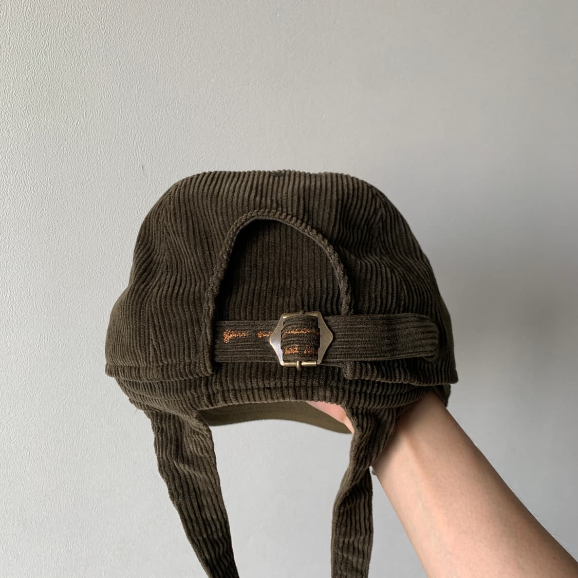 8W Corduroy Baby Baby Flight CAP 상품이미지5