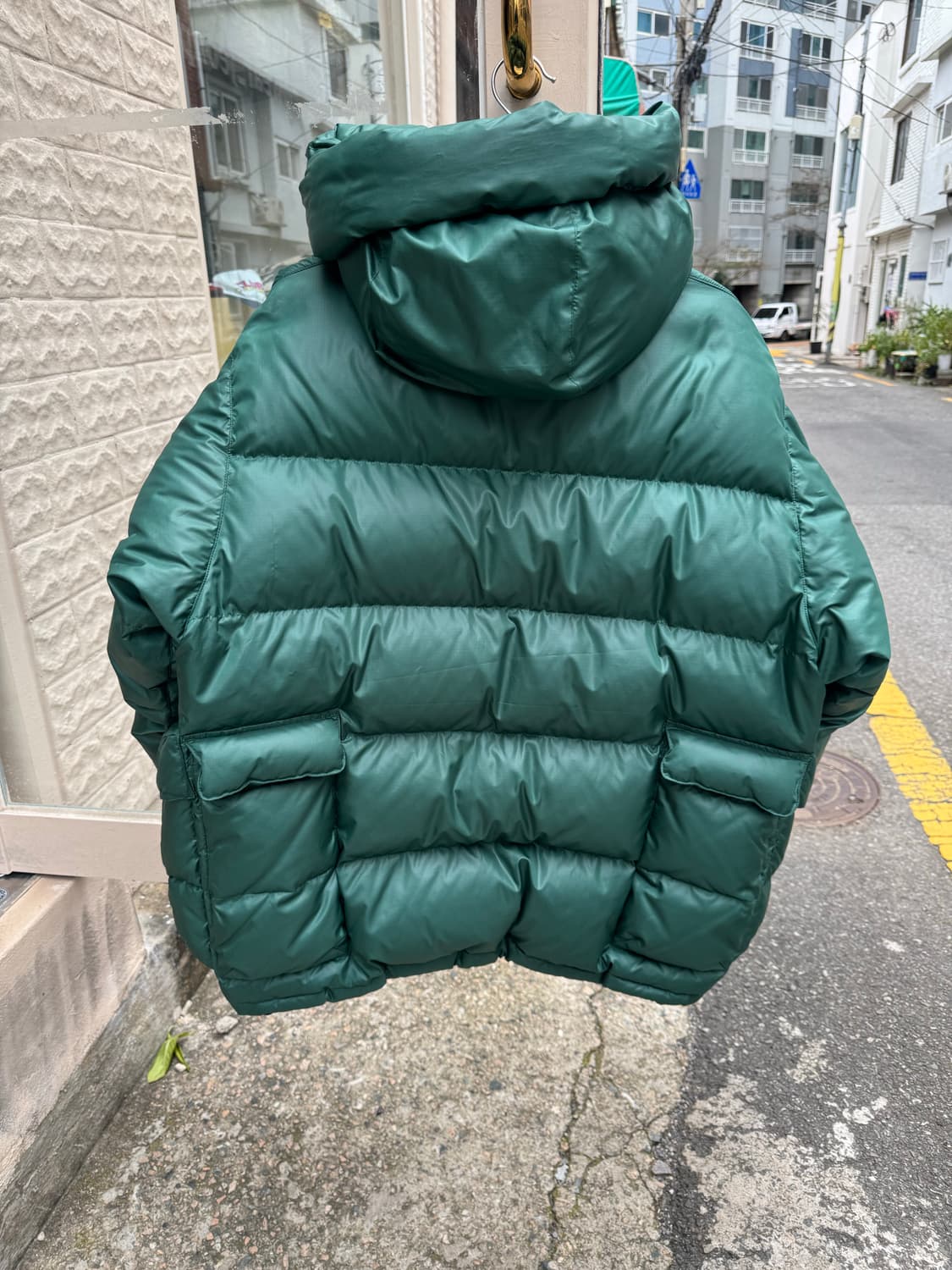 Daiwa pier39 테크 백패커 패딩 그린 M 상품이미지4