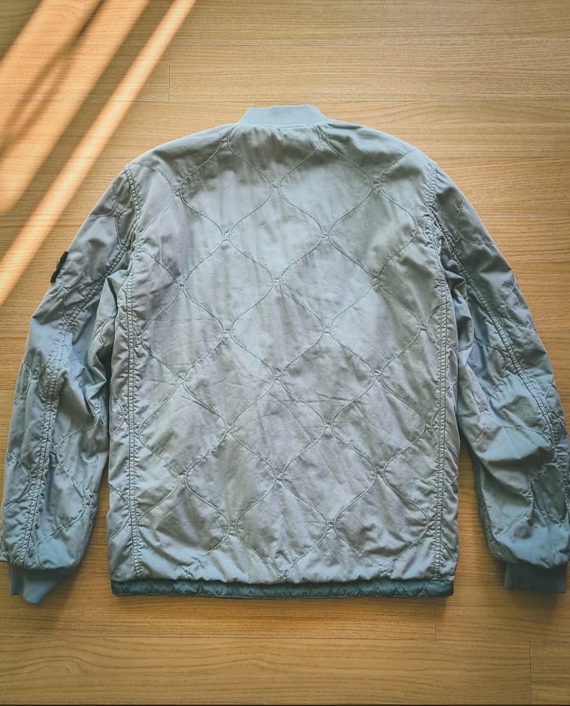 스톤아일랜드 리버시블 나일론 메탈 봄버 자켓 상품이미지4