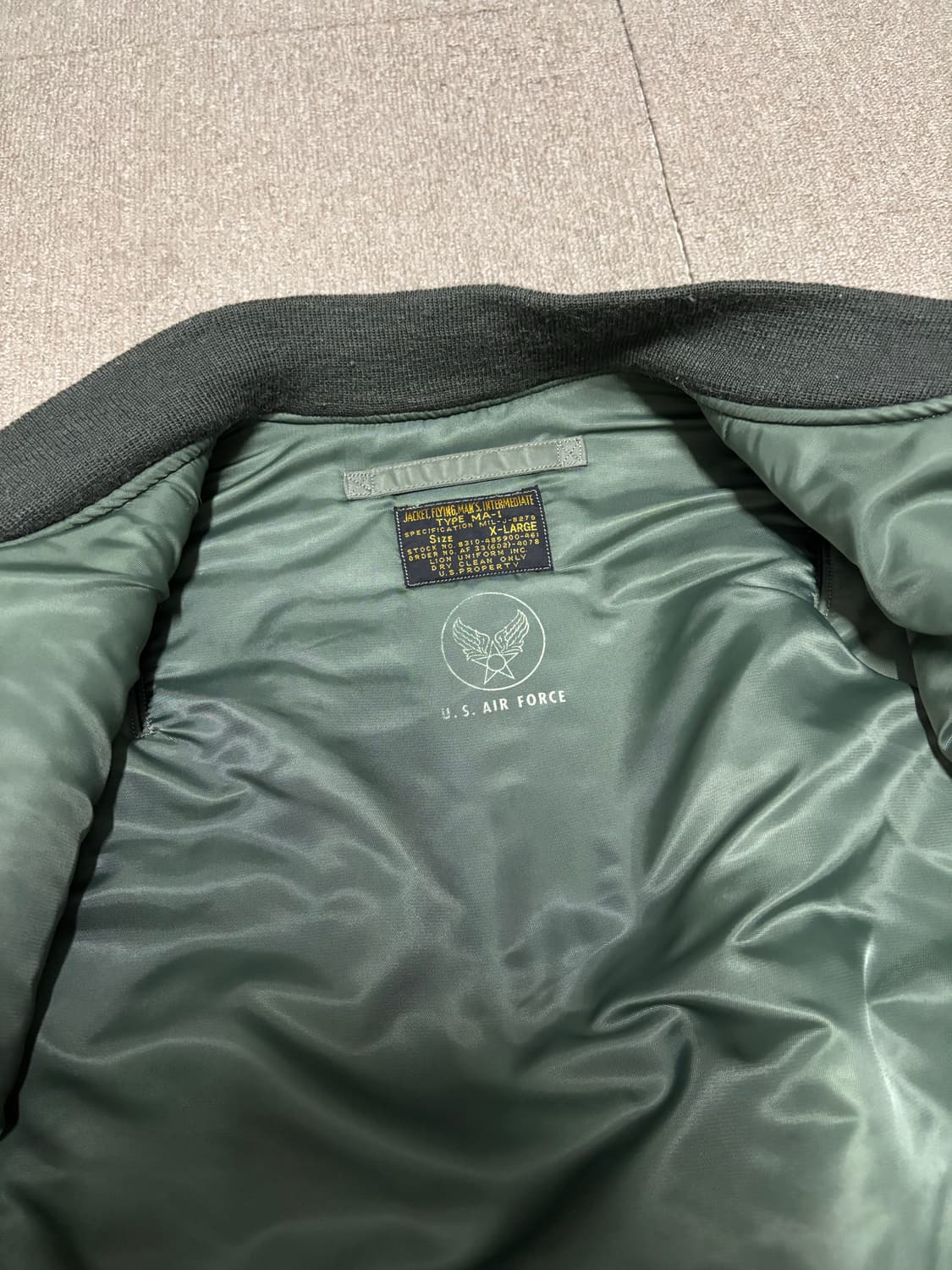 버즈릭슨 MA-1 XL 상품이미지5