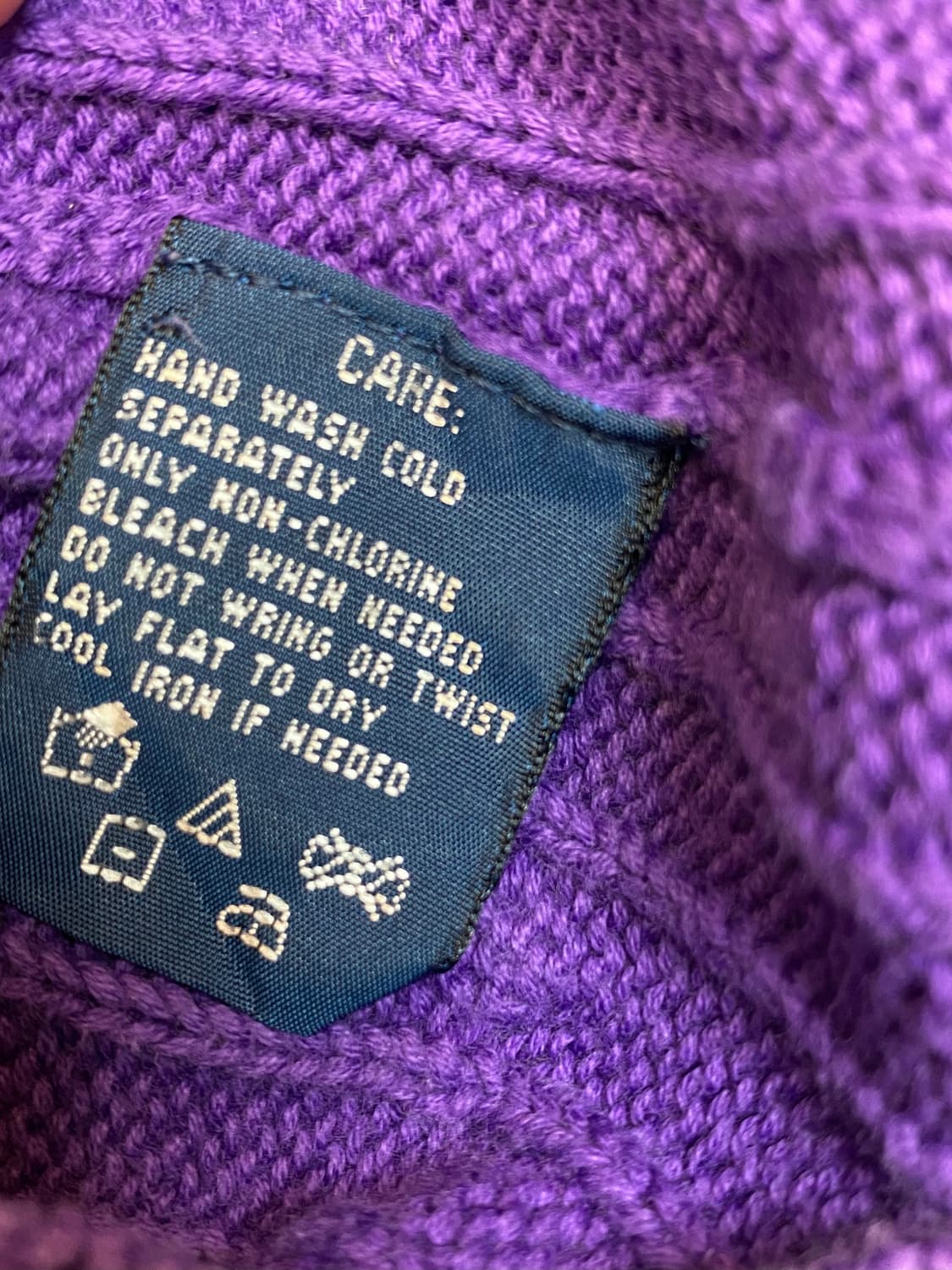 랄프로렌 스포츠 케이블 터틀넥 스웨터 상품이미지5