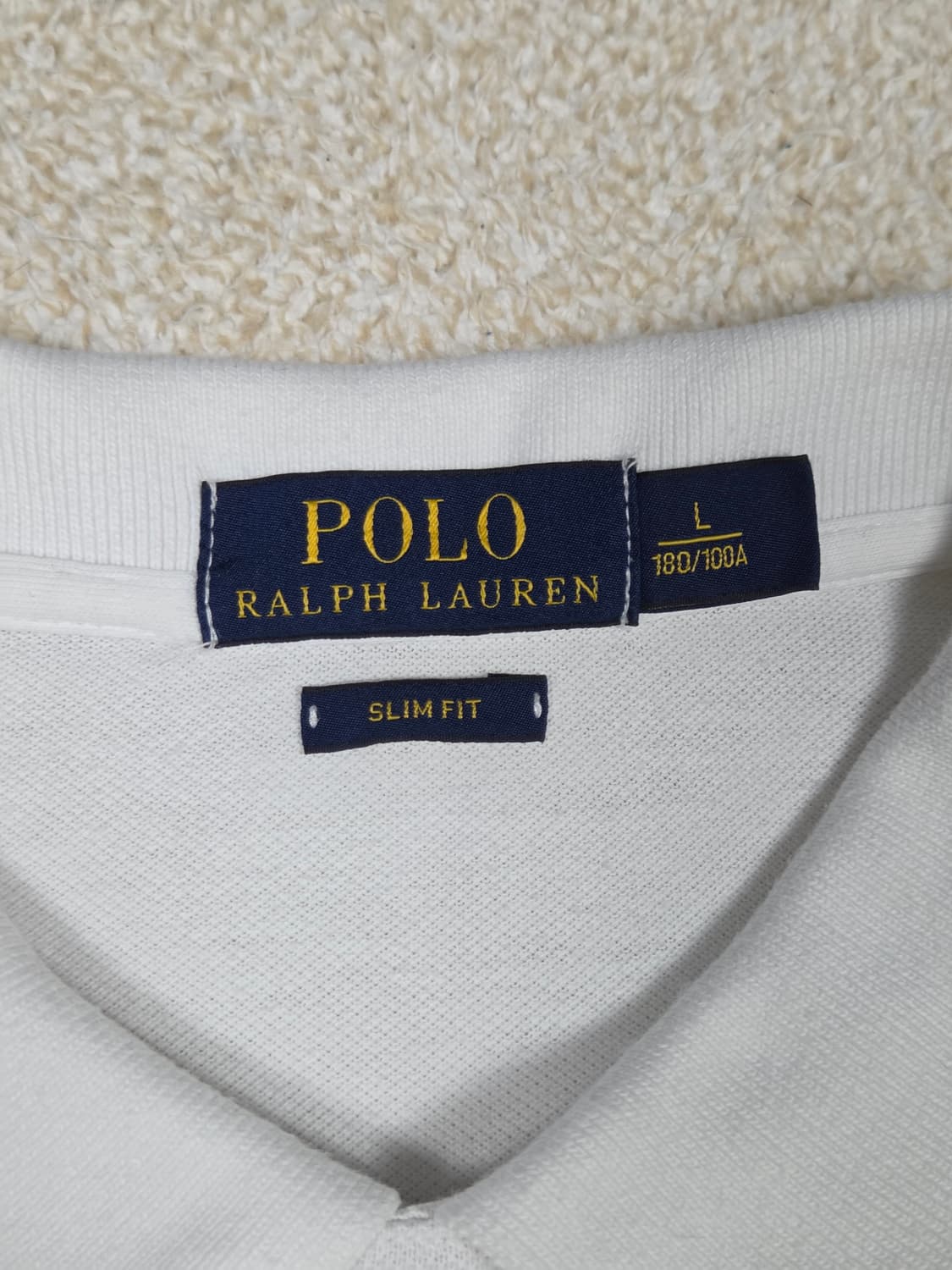 [폴로 랄프로렌] 슬림핏 메쉬 폴로 셔츠 | S00065 상품이미지3