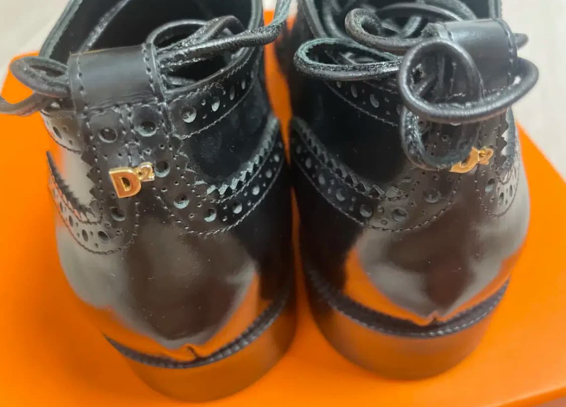 DSQUARED2 디스퀘어드2 옥스퍼드 슈즈 브로그 미사욘품(37) 상품이미지5