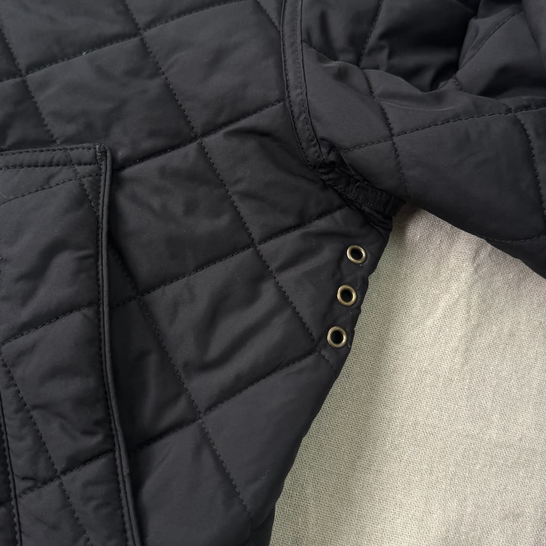 폴로랄프로렌 블랙 퀼팅자켓 S 상품이미지6