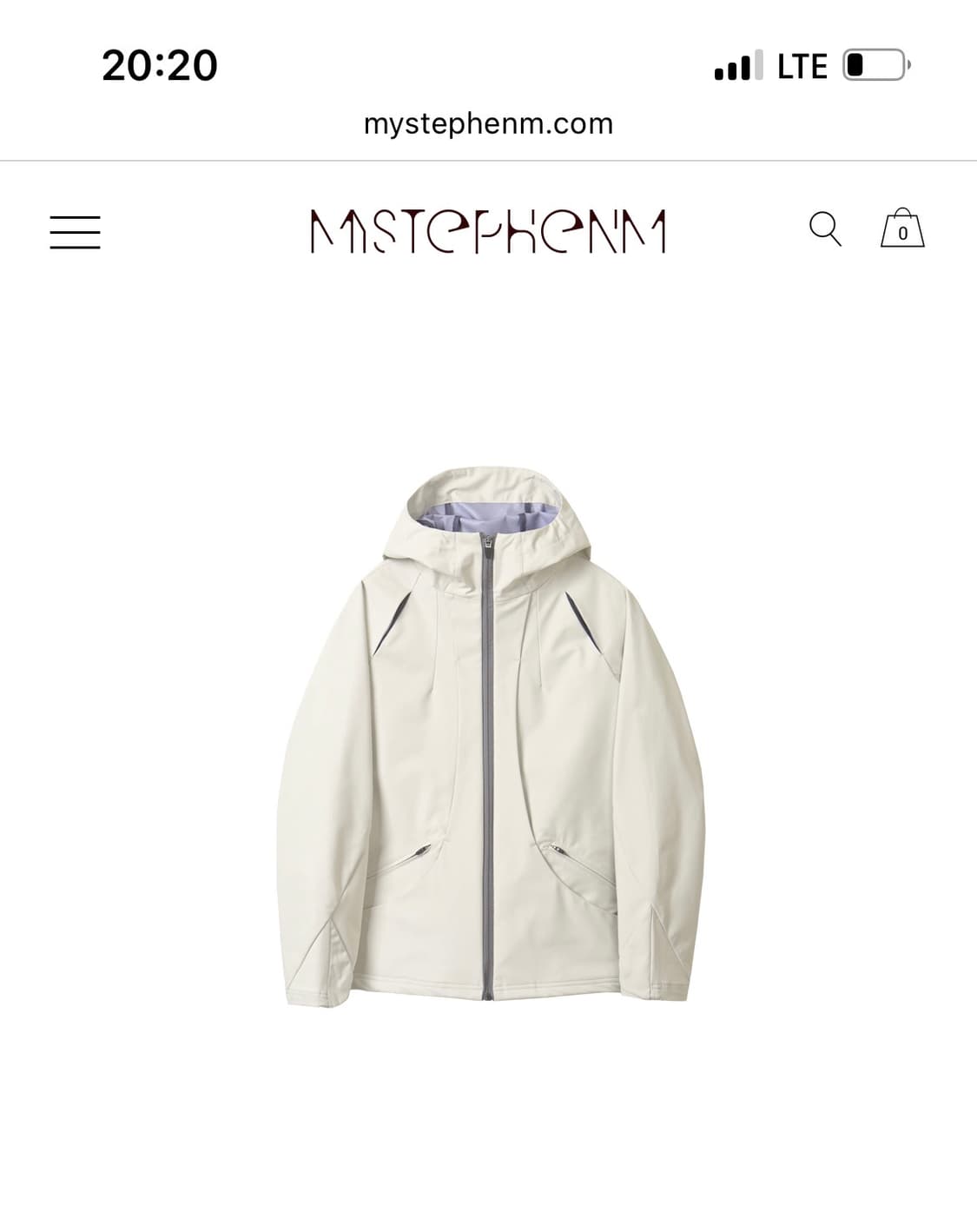 새상품) 미스테페넘 윈드브레이커 자켓 2사이즈 상품이미지1