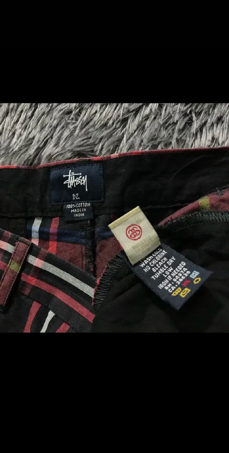 [[32인치, A급]# 스투시(stussy) 썸머 체크 반바지 상품이미지6