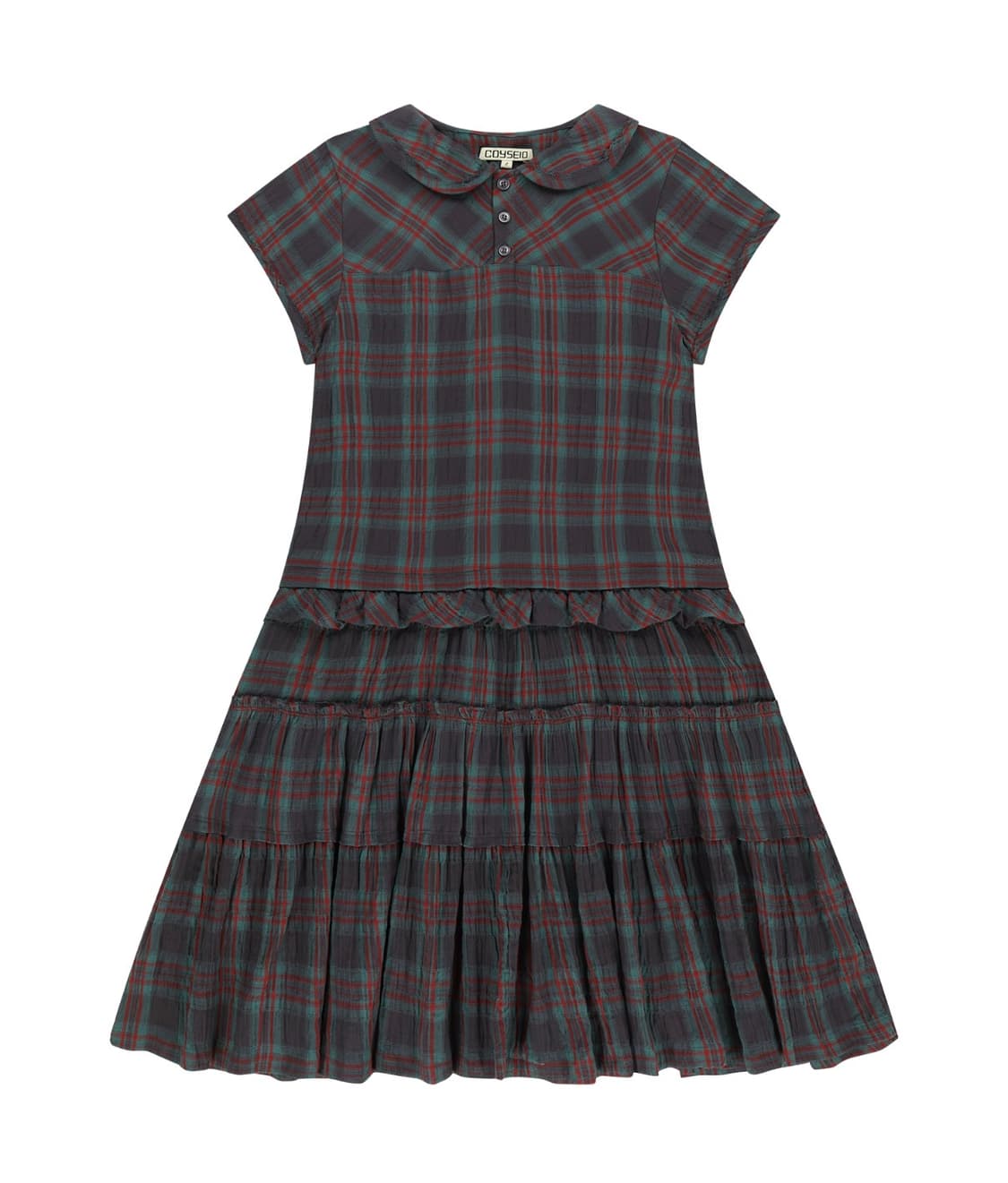 무신사 코이세이오 원엣지 체크원피스 퍼플 오헤시오모리걸빈티지미세키서울 상품이미지1