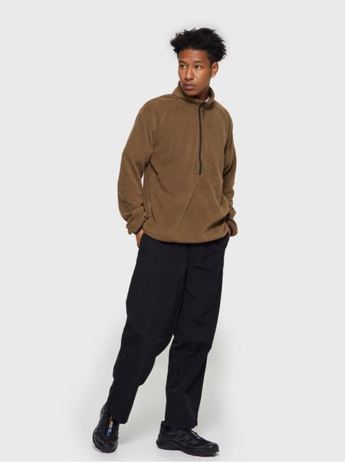 Goldwin 골드윈 폴라텍 마이크로 플리스 하프 집업 m 상품이미지1