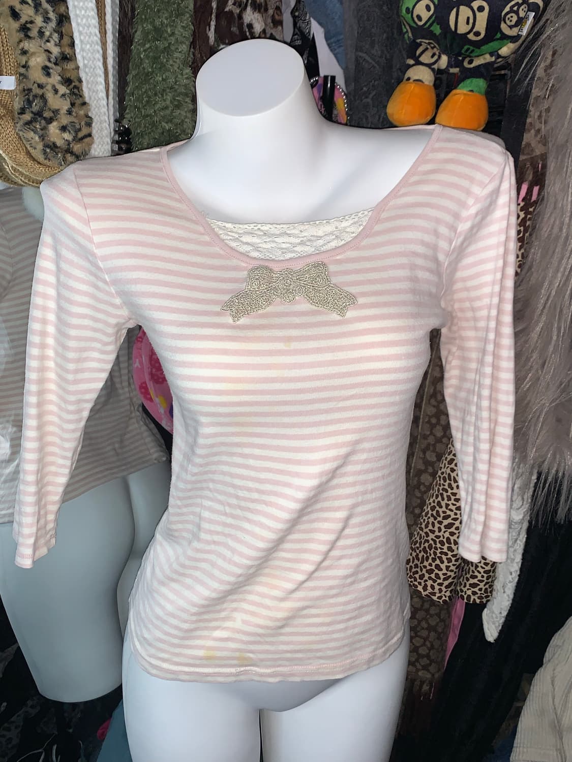 나나 하치st 로맨틱 모리 리본 레이스티 상품이미지1