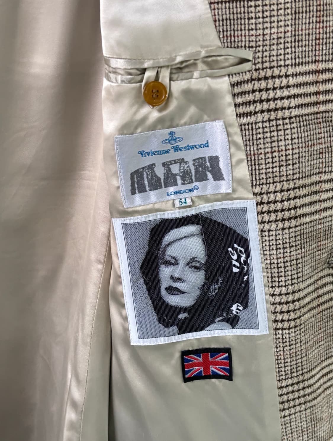 비비안웨스트우드 오버 체크 블레이저 상품이미지9