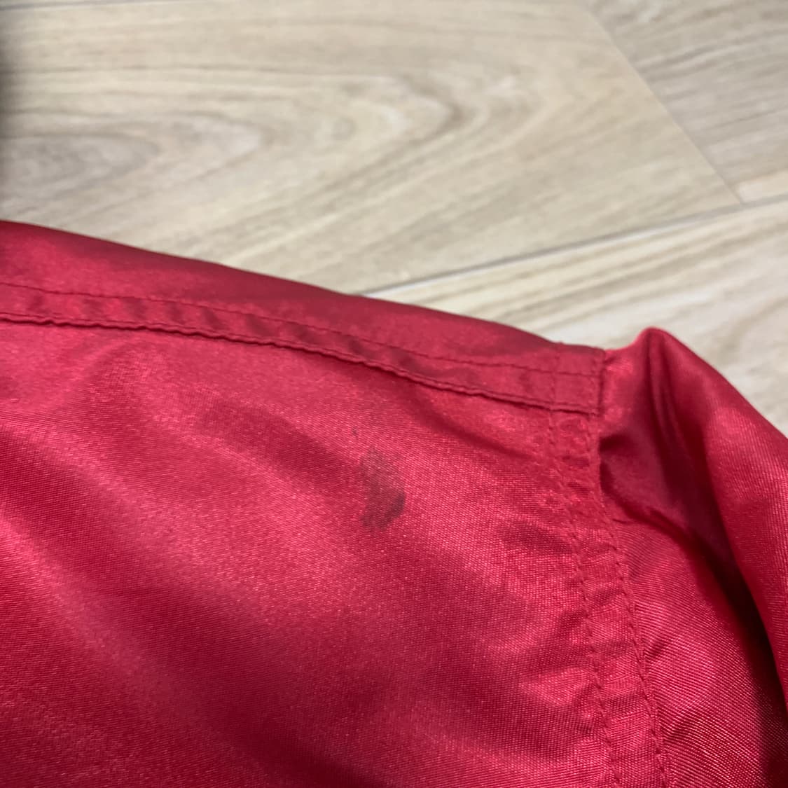 M)Converse 컨버스 백로고 자수 탈부착 후드 봄버 스타디움 자켓 상품이미지7