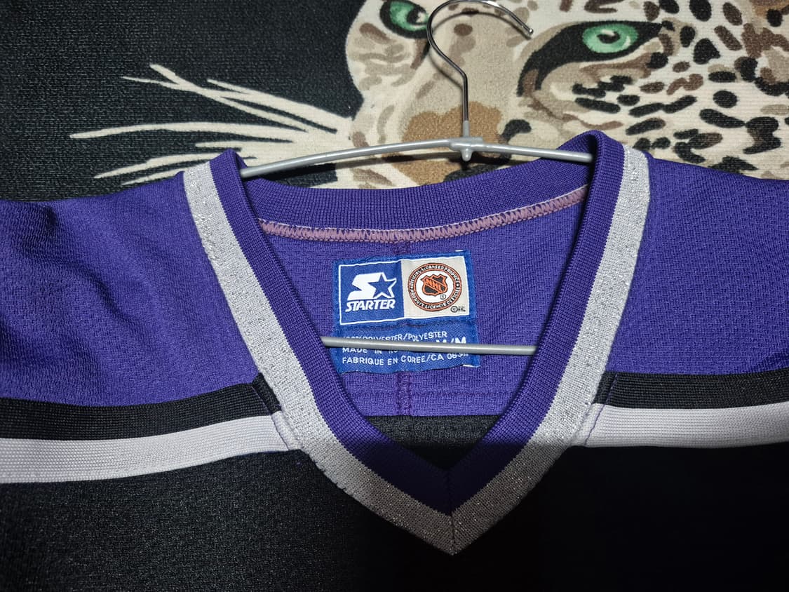 90's 스타터 로스엔젤레스 킹스 올드스쿨 하키 져지 L 상품이미지2