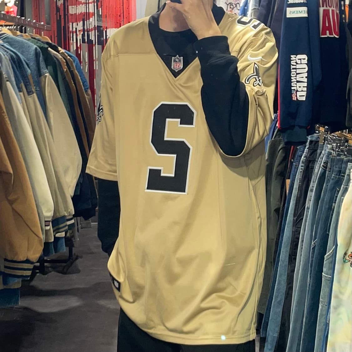 [IM] NFL x NIKE 제이미스 윈스턴 NO.2 베이지 져지 상품이미지4