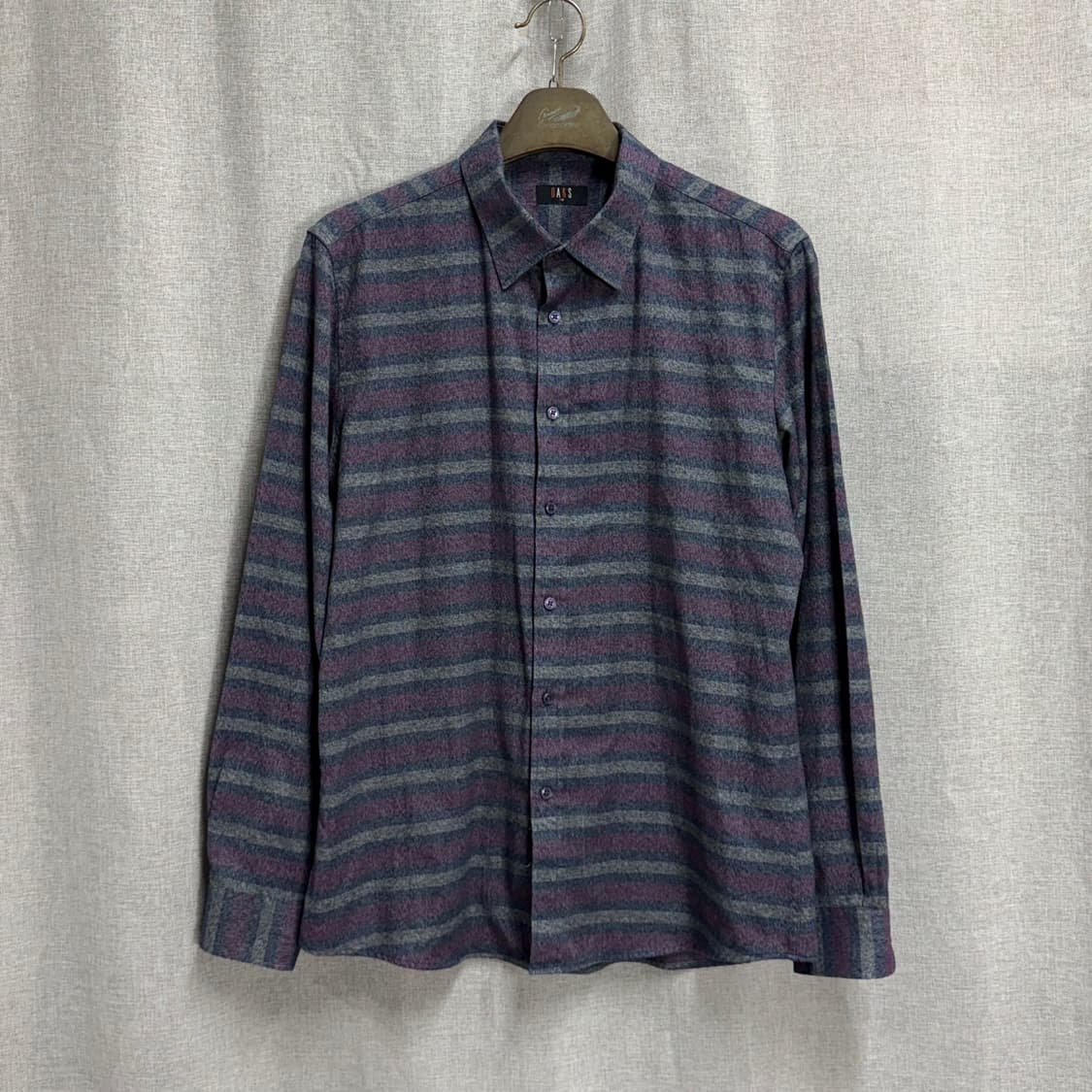 [슬림110] 닥스 스트라이프 춘추 긴팔 셔츠 남방 상품이미지1