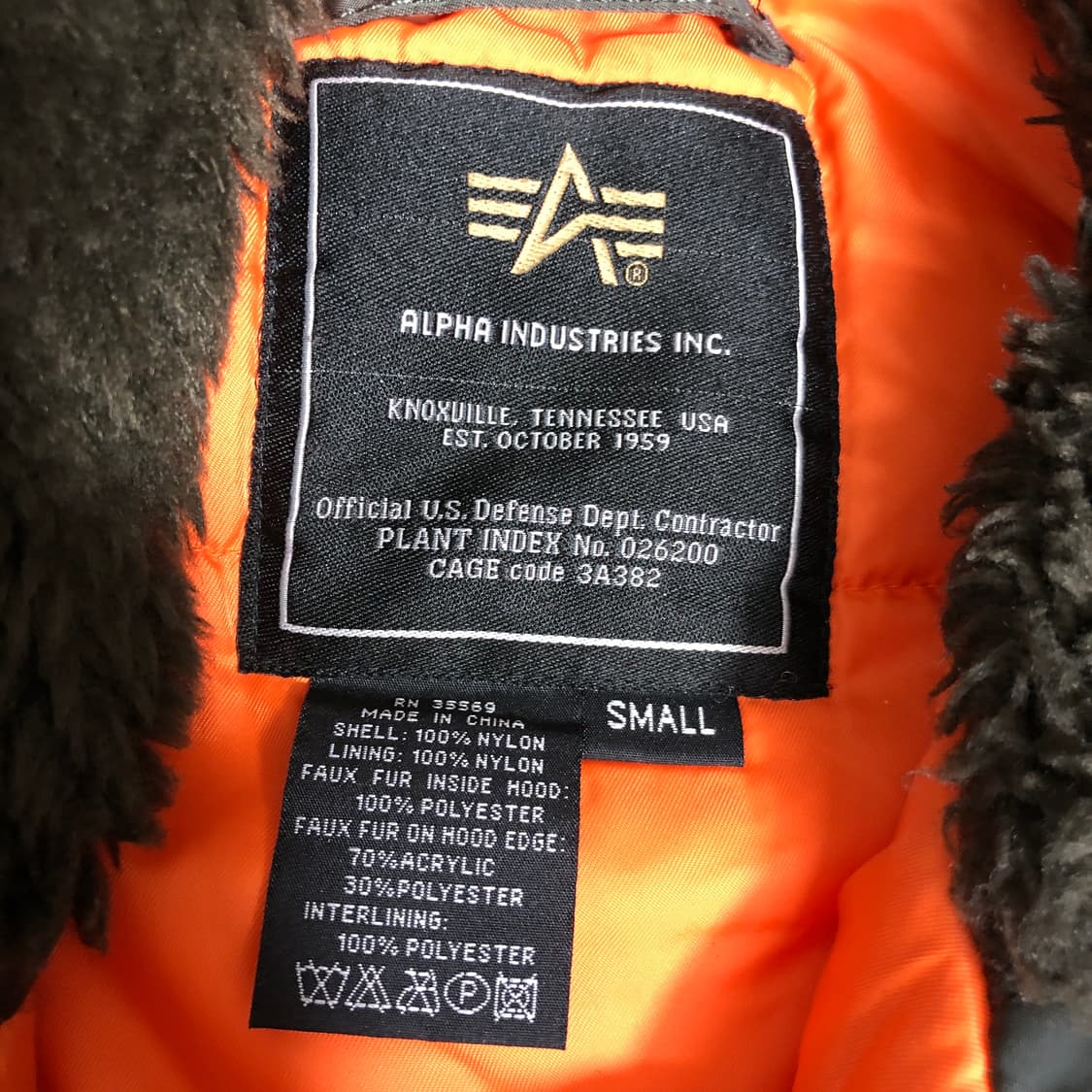 알파인더스트리 야상 점퍼 국내m 상품이미지2