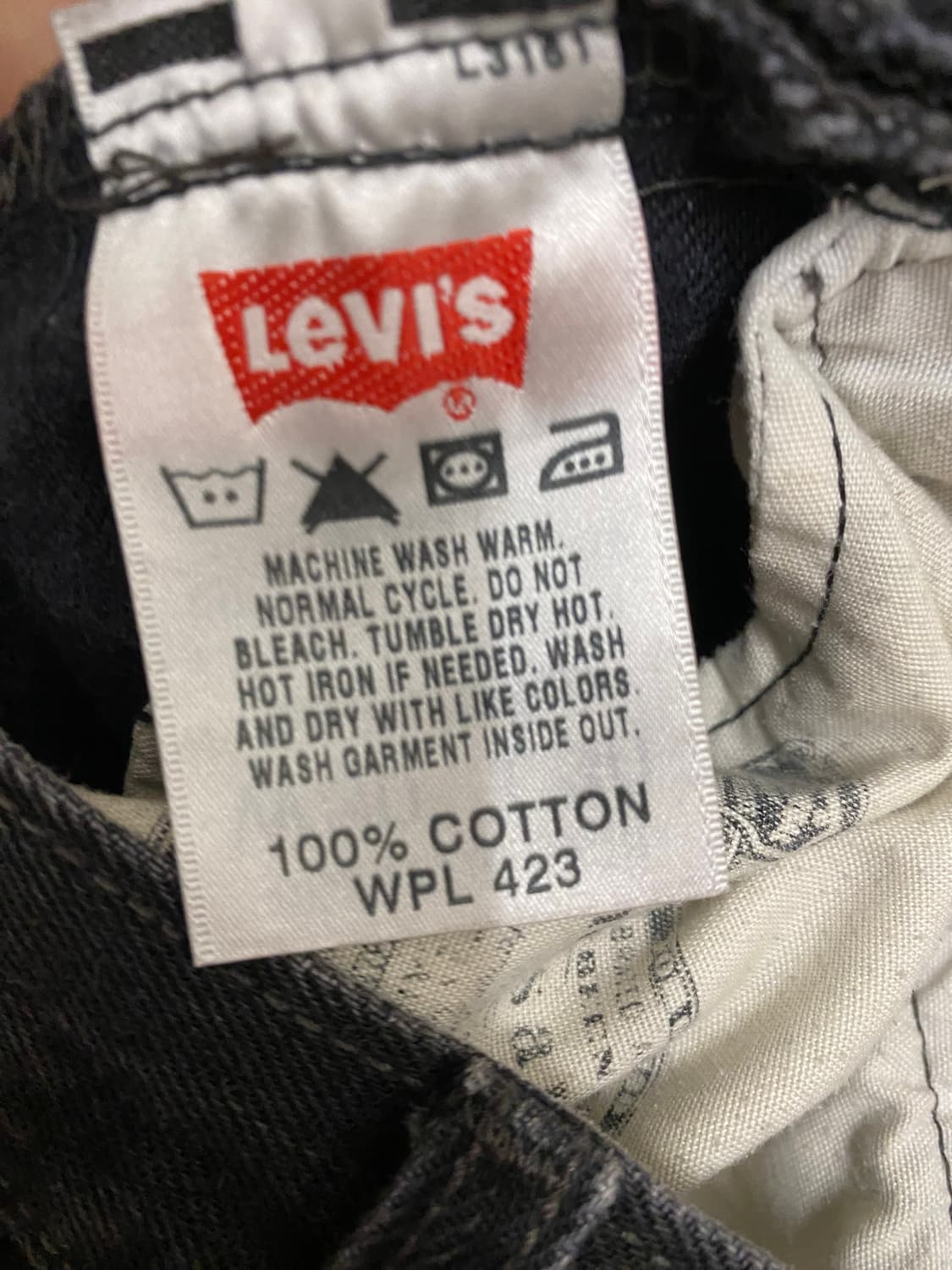 00's LEVI'S 501 denim pants 2000년대 리바이스 상품이미지7